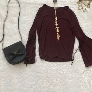 Bell sleeved blouse